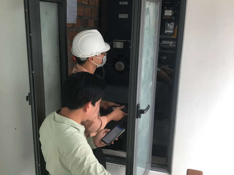 Thang máy 3T đã bàn giao thang máy gia đình cho chủ đầu tư kỹ tính tại Đà Nẵng