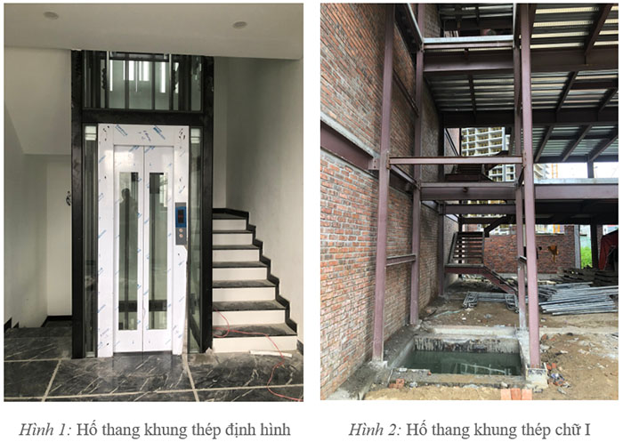 HỐ THANG MÁY KHUNG THÉP